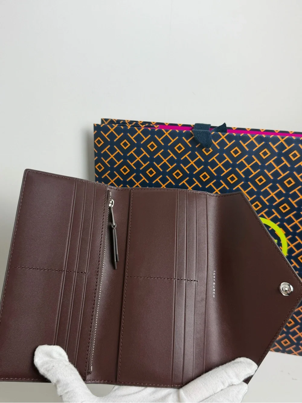 Tory Burch elegant envelope